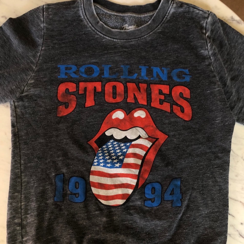 Rolling Stones long sleeve crew neck top